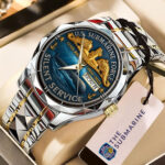 US Submarine Force 125th Anniversary Alloy Luxury Quartz Watch – TMTHU1943