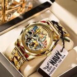 US Navy Alloy Luxury Quartz Watch - MAITM13814