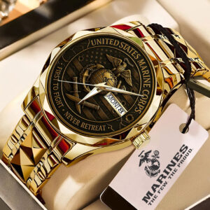 US Marine Corps 250th Anniversary 2025 Alloy Luxury Quartz Watch - TMTHU1843