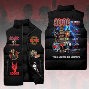 AC/DC 3D Sleeveless Down Jacket - HOATT15033