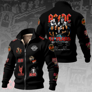 AC/DC Thick Knit Fleece Jacket - HOATT15034
