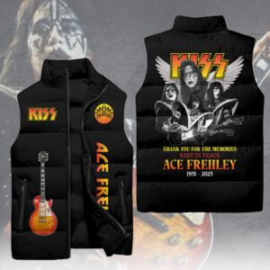 Ace Frehley 3D Sleeveless Down Jacket - HOATT15073