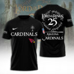 Arizona Cardinals x The Lord of The Rings 25 Years 3D Apparel – TANTN19553