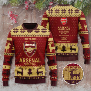 Arsenal FC 140 Years Ugly Sweater - MAITM14140