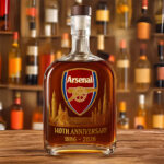 Arsenal FC 140th Anniversary 25oz Empty Whiskey Bottle – MAITM14005