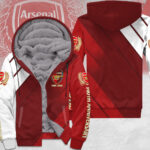 Arsenal FC 140th Anniversary 3D Fleece Zip Hoodie – MAITM14049
