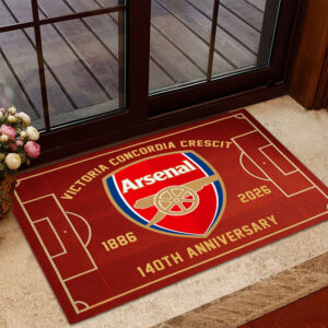 Arsenal FC 140th Anniversary Doormat - MAITM14077
