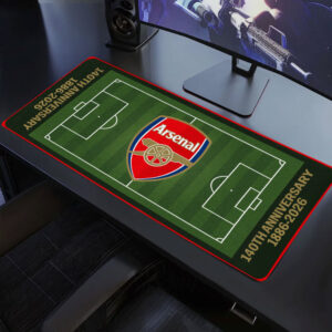 Arsenal FC 140th Anniversary Mouse Mat - MAITM14082