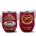 Arsenal FC 140th Anniversary Wine Tumbler – MAITM14211
