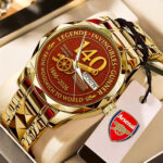 Arsenal FC 140 Years Alloy Luxury Quartz Watch – MAITM14202