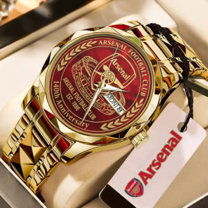 Arsenal FC 140th Anniversary Alloy Luxury Quartz Watch - TMTHU2788