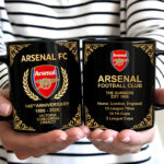 Arsenal FC 140th Anniversary Ceramic Mug – MAITM14201