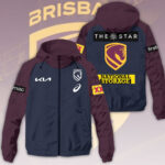 Brisbane Broncos 2026 3D Windbreaker Jacket - HOATT14901