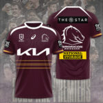 Brisbane Broncos 3D Apparel - TANTN19036