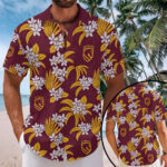 Brisbane Broncos Short Sleeve Button-Down Shirt – TMTHU2576
