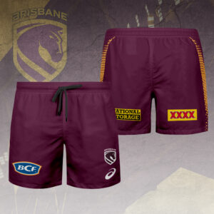 Brisbane Broncos 2026 3D Casual Shorts - HOATT14912