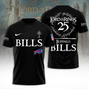 Buffalo Bills x The Lord of The Rings 25 Years 3D Apparel - TANTN19556