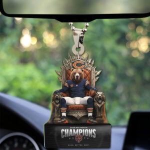 Chicago Bears Custom shape 1-sided Acrylic Car Ornament - GNE4810