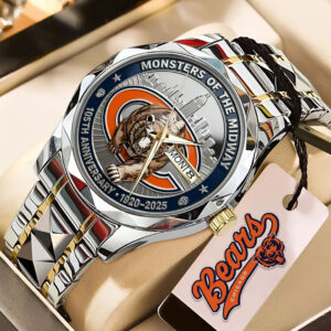 Chicago Bears 105th Anniversary Alloy Luxury Quartz Watch - TMTHU2851