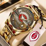 Cincinnati Reds 145th Anniversary Alloy Luxury Quartz Watch – HOATT15221