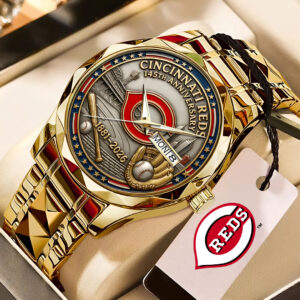 Cincinnati Reds 145th Anniversary Alloy Luxury Quartz Watch - HOATT15221