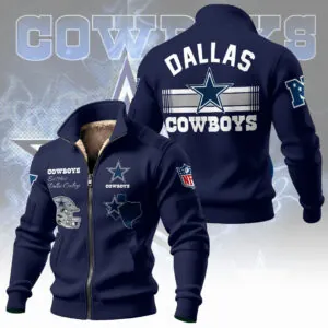 Dallas Cowboys Thick Knit Fleece Jacket - MAITM13934