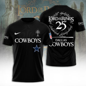 Dallas Cowboys x The Lord of The Rings 25 Years 3D Apparel - TANTN19561
