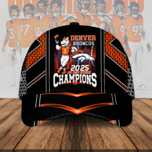 Denver Broncos 2025 AFC West Champions Classic Cap - HOATT15406