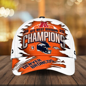 Denver Broncos 2025 AFC West Champions Classic Cap - MAITM14270
