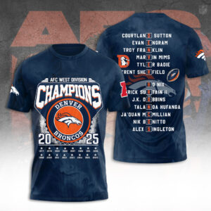 Denver Broncos 3D Apparel - TANTN19772