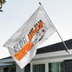 Denver Broncos 3D Double-side House Flag – TMTHU2958