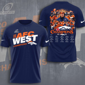 Denver Broncos 3D Apparel - TMTHU2968