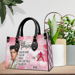Elvis Presley Leather HandBag - TMTHU2639