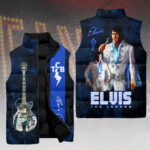 Elvis Presley 3D Sleeveless Down Jacket – HOATT15178