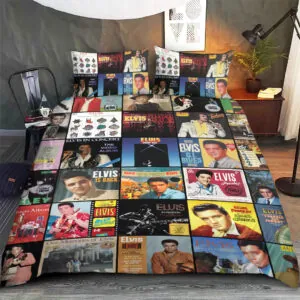 Elvis Presley 3-Piece Duvet Bedding Set - MAITM13973