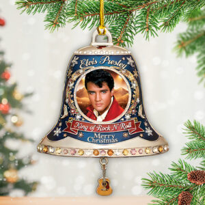 Elvis Presley Custom Shape 2-sided Acrylic Ornament – MAITM13962