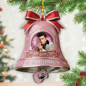 Elvis Presley Custom Shape 2-sided Acrylic Ornament – MAITM13967