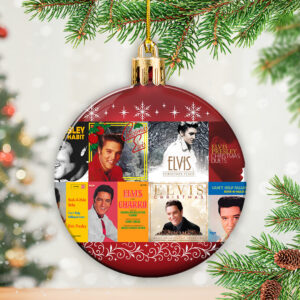 Elvis Presley Custom Shape 2-sided Acrylic Ornament – TANTN19050