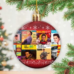 Elvis Presley Custom Shape 2-sided Acrylic Ornament – TANTN19051