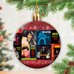 Elvis Presley Custom Shape 2-sided Acrylic Ornament – TANTN19052