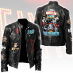Elvis Presley Motorcycle Leather Jacket - HOATT14888