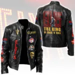Elvis Presley Motorcycle Leather Jacket – HOATT15331