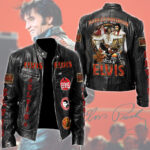 Elvis Presley Motorcycle Leather Jacket – TMTHU2555