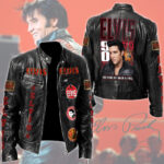 Elvis Presley Motorcycle Leather Jacket – TMTHU2757