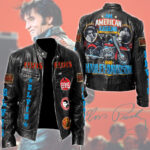 Elvis Presley Motorcycle Leather Jacket – TMTHU2928