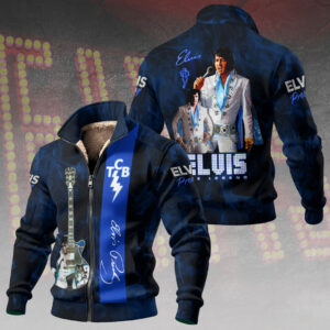 Elvis Presley Thick Knit Fleece Jacket - HOATT15058
