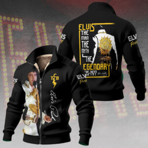 Elvis Presley Thick Knit Fleece Jacket - HOATT15059