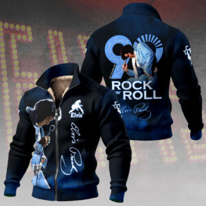Elvis Presley Thick Knit Fleece Jacket - HOATT15114