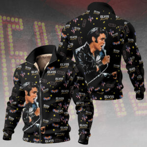 Elvis Presley Thick Knit Fleece Jacket - HOATT15430