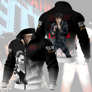 Elvis Presley Thick Knit Fleece Jacket - MAITM14055